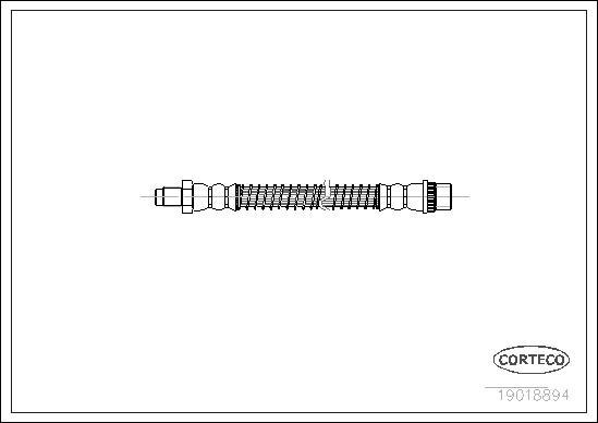 Corteco 19018894 - Brake Hose parts5.com