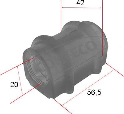 Corteco 80000514 - Bearing Bush, stabiliser www.parts5.com