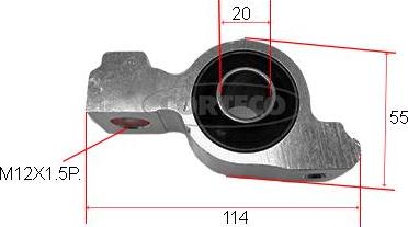 Corteco 80000089 - Suport,trapez www.parts5.com