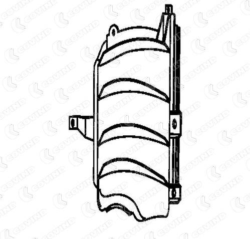 Covind SCR/165 - Air Deflector, driver cab www.parts5.com