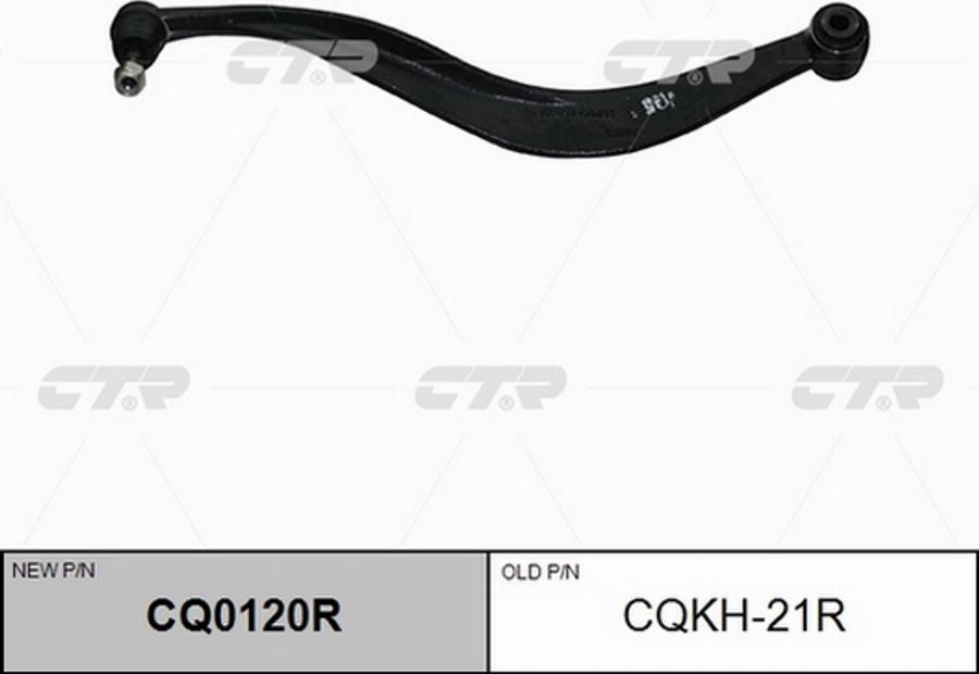 CTR CQKH-21R - Track Control Arm www.parts5.com