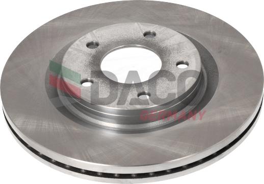 DACO Germany 602607 - Тормозной диск www.parts5.com