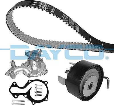 Dayco KBIOWP030 - Pompe à eau + kit de courroie de distribution www.parts5.com