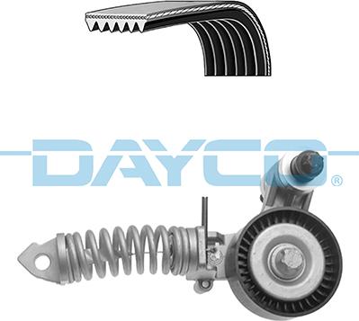 Dayco KPV498 - Jeu de courroies trapézoïdales à nervures www.parts5.com