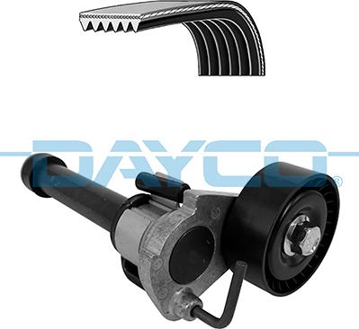 Dayco KPV435 - Ozubený klinový remeň - Sada www.parts5.com