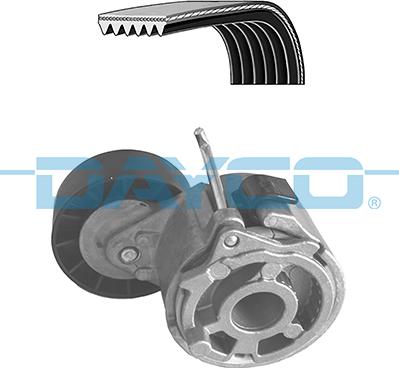 Dayco KPV549 - Ozubený klinový remeň - Sada www.parts5.com