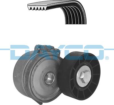 Dayco KPV504 - Hosszbordás szíj készlet www.parts5.com