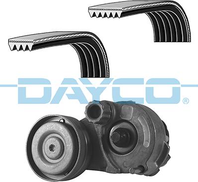 Dayco KPV502 - V-Ribbed Belt Set www.parts5.com