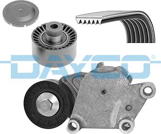 Dayco KPV093 - V-Ribbed Belt Set www.parts5.com