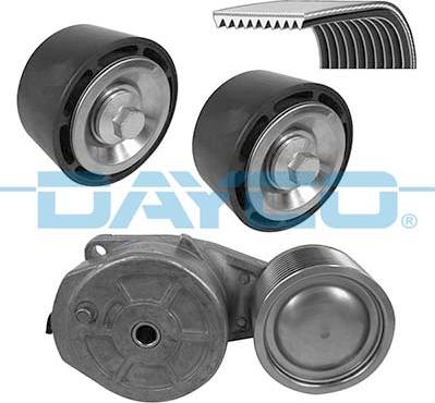 Dayco KPV092HD - V-Ribbed Belt Set www.parts5.com