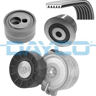 Dayco KPV051 - V-Ribbed Belt Set www.parts5.com