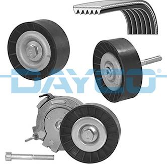 Dayco KPV021 - V-Ribbed Belt Set parts5.com