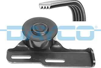 Dayco KPV076 - V-Ribbed Belt Set www.parts5.com