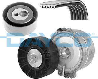 Dayco KPV104 - Hosszbordás szíj készlet www.parts5.com