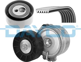 Dayco KPV119 - Hosszbordás szíj készlet www.parts5.com