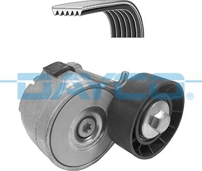 Dayco KPV110 - Set curea transmisie cu caneluri www.parts5.com