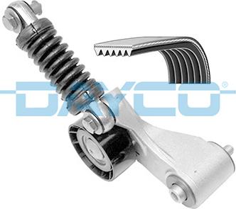 Dayco KPV187 - V-Ribbed Belt Set parts5.com