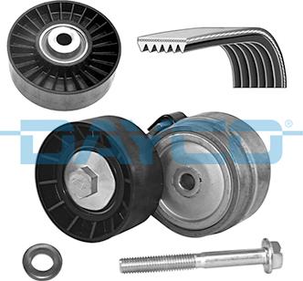 Dayco KPV134 - Kanallı V kayışı seti www.parts5.com