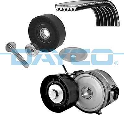 Dayco KPV397 - Поликлиновый ременный комплект www.parts5.com