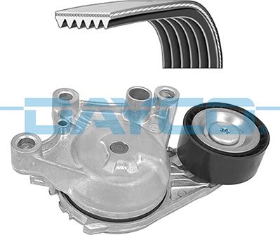 Dayco KPV336 - Set curea transmisie cu caneluri www.parts5.com