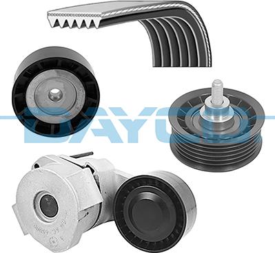 Dayco KPV338 - V-Ribbed Belt Set www.parts5.com