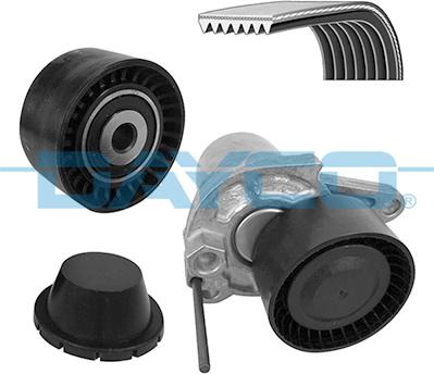 Dayco KPV244 - V-Ribbed Belt Set www.parts5.com