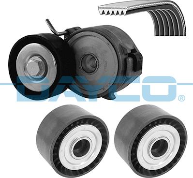 Dayco KPV243 - Поликлиновый ременный комплект www.parts5.com