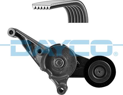 Dayco KPV250 - Kanallı V kayışı seti parts5.com