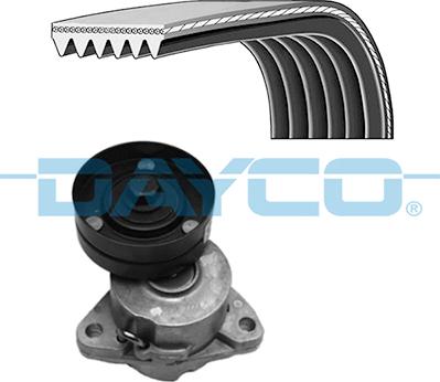 Dayco KPV265 - Set curea transmisie cu caneluri www.parts5.com