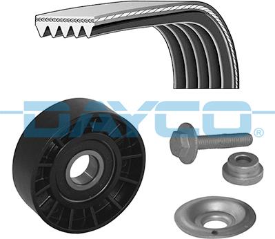 Dayco KPV266 - Hosszbordás szíj készlet www.parts5.com