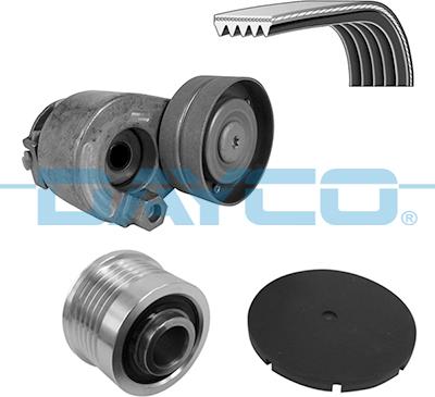 Dayco KPV215 - Set curea transmisie cu caneluri www.parts5.com