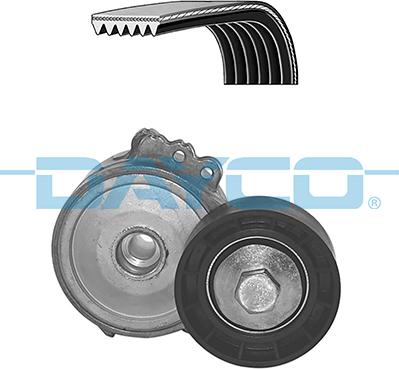 Dayco KPV754 - Комплект пистов ремък www.parts5.com