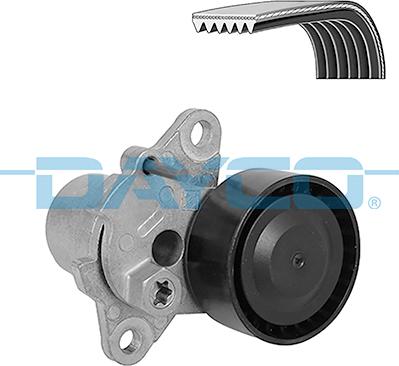 Dayco KPV765 - Sada žebrovaných klínových řemenů www.parts5.com