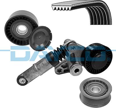 Dayco KPV736 - Комплект пистов ремък www.parts5.com