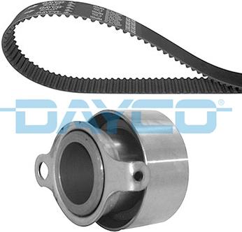 Dayco KTB125 - Комплект ангренажен ремък www.parts5.com