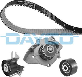 Dayco KTBWP9670 - Vesipumppu + jakohihnasarja www.parts5.com