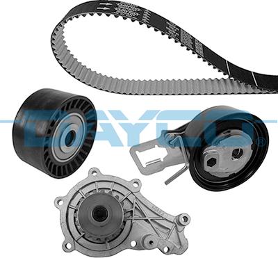 Dayco KTBWP9170 - Set pompa apa + curea dintata www.parts5.com