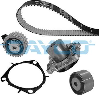 Dayco KTBWP4490 - Bomba de agua + kit correa distribución www.parts5.com