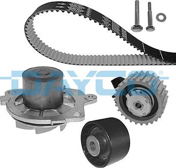 Dayco KTBWP4580 - Vízpumpa + fogasszíj készlet www.parts5.com