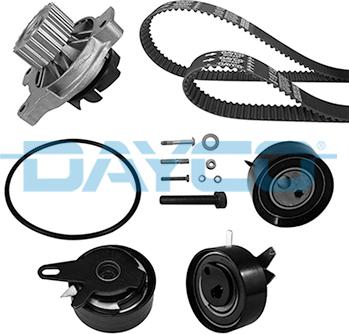 Dayco KTBWP4890 - Vesipumppu + jakohihnasarja www.parts5.com