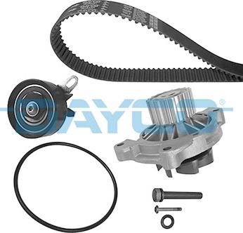 Dayco KTBWP5670 - Vodné čerpadlo + sada ozubeného remeňa www.parts5.com