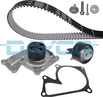 Dayco KTBWP5322 - Vízpumpa + fogasszíj készlet www.parts5.com