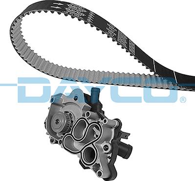 Dayco KTBWP12090 - Su pompası + Triger kayışı seti www.parts5.com