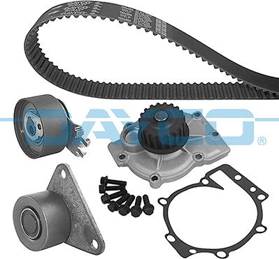 Dayco KTBWP3160 - Vízpumpa + fogasszíj készlet www.parts5.com