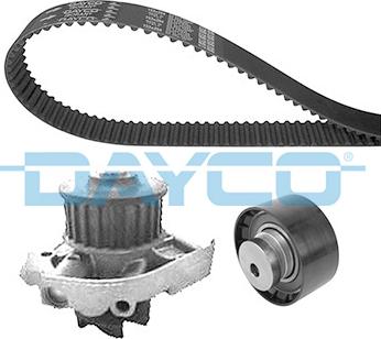 Dayco KTBWP2850 - Pompe à eau + kit de courroie de distribution www.parts5.com