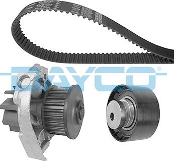 Dayco KTBWP2853 - Set pompa apa + curea dintata www.parts5.com