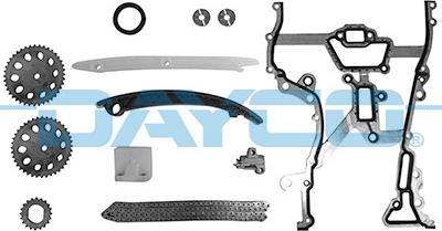 Dayco KTC1004 - Zestaw łańcucha rozrządu parts5.com