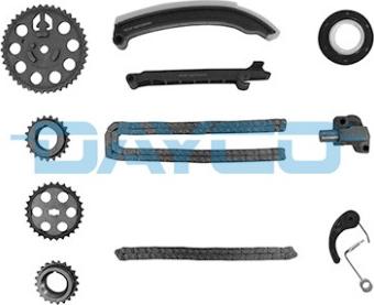 Dayco KTC1025 - Комплект ангренажна верига www.parts5.com