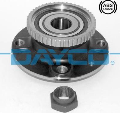 Dayco KWD1496 - Wheel hub, bearing Kit www.parts5.com