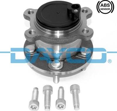 Dayco KWD1158 - Wheel hub, bearing Kit parts5.com